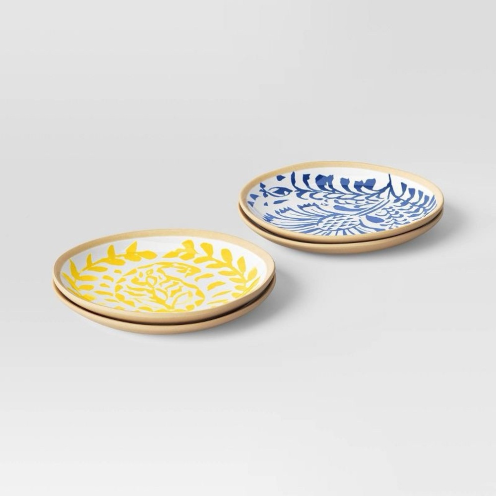 Threshold Bamboo Plates- Set of 6 - Picture 8 of 13